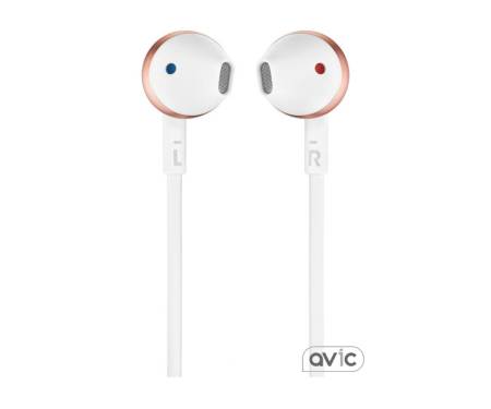 Наушники JBL T205 Rose Gold (JBLT205RGD)