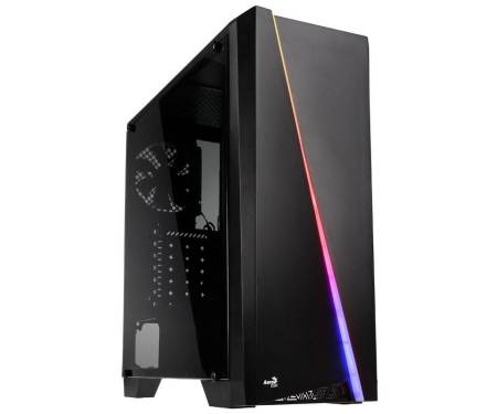 Корпус AeroCool PGS Cylon Window RGB Black без БП