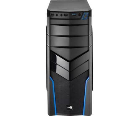 Корпус AeroCool PGS V2 X Blue (ACCX-PV02051.B1) + БП Aerocool VX-550 550W