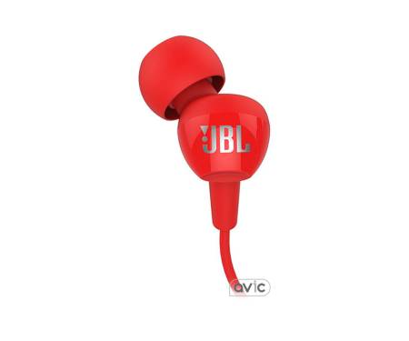 Наушники JBL C100SI Red (JBLT100SIRED) 2