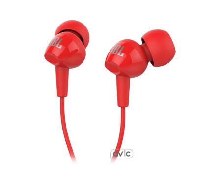 Наушники JBL C100SI Red (JBLT100SIRED)