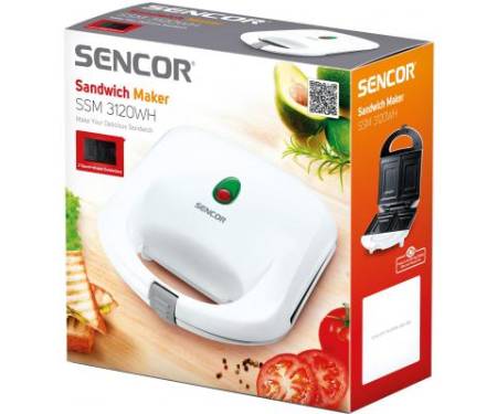 Бутербродница Sencor SSM 3120WH