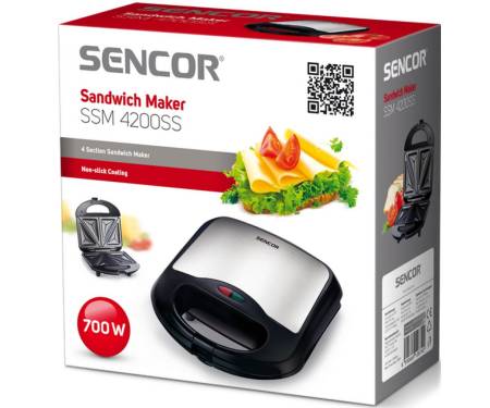 Бутербродница Sencor SSM 4200SS