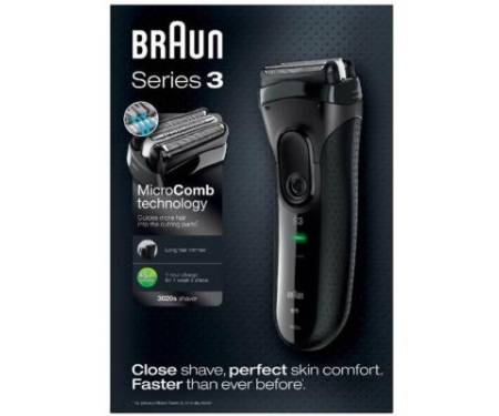 Электробритва Braun Series 3 3020 Black