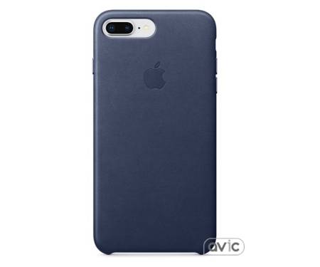Чехол для смартфона Apple iPhone 8 Plus/7 Plus Leather Case-Midnight Blue (MQHL2)