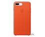 Чехол для смартфона Apple iPhone 8 Plus/7 Plus Leather Case Bright Orange (MRGD2)
