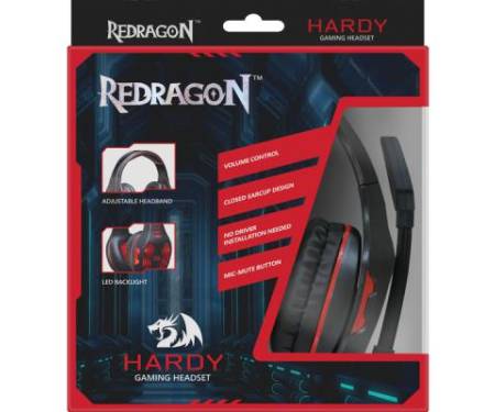 Наушники Defender REDRAGON Hardy (64208)