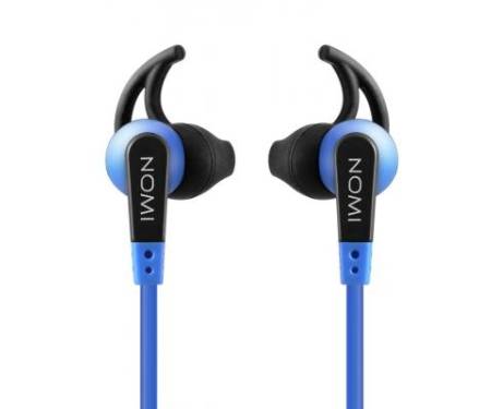 Наушники Nomi NHS-107 Black/Blue (221219)