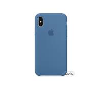 Чехол для смартфона Apple iPhone X Silicone Case-Denim Blue (MRG22)