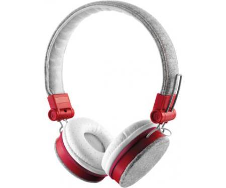 Наушники Trust Urban Revolt Fyber Headphone Grey-Red (20073)