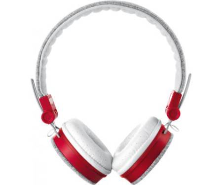 Наушники Trust Urban Revolt Fyber Headphone Grey-Red (20073)