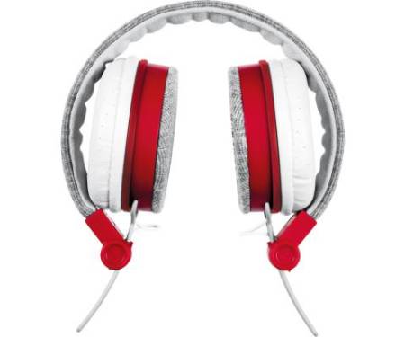 Наушники Trust Urban Revolt Fyber Headphone Grey-Red (20073)