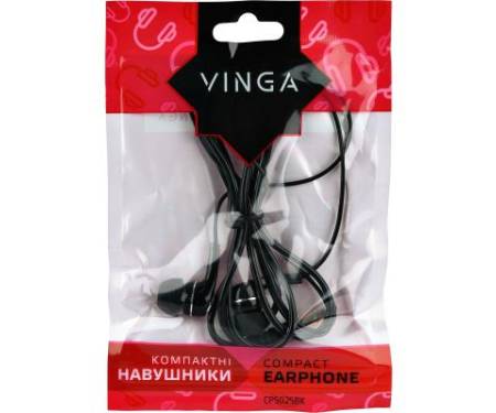 Наушники Vinga CPS025 Black (CPS025BK)