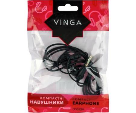Наушники Vinga CPS030 Black (CPS030BK)