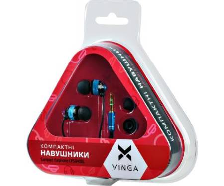 Наушники Vinga CPS040 Blue (CPS040BL)