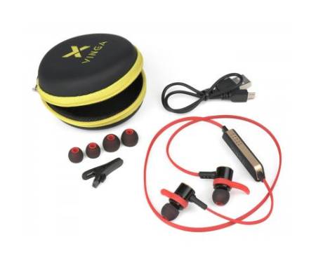 Наушники Vinga EBT050 Bluetooth Red (EBT050RD)