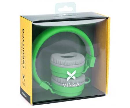 Наушники Vinga HSM035 Green New Mobile (HSM035GR)
