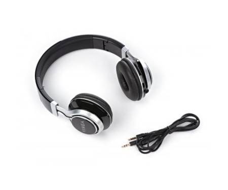 Наушники Vinga HSM040 Black/Silver (HSM040BS)