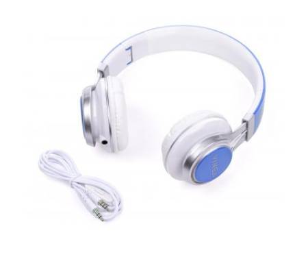 Наушники Vinga HSM040 White/Blue (HSM040WB)