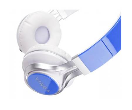 Наушники Vinga HSM040 White/Blue (HSM040WB)