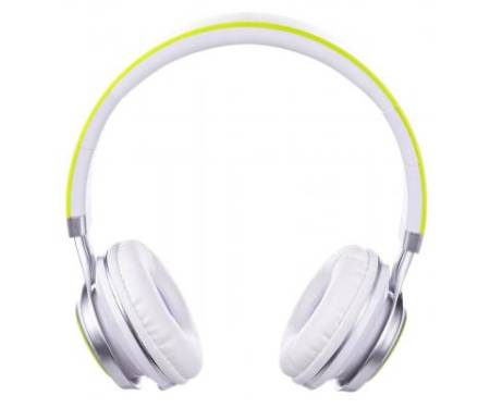 Наушники Vinga HSM040 White/Green (HSM040WG)
