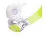 Наушники Vinga HSM040 White/Green (HSM040WG)