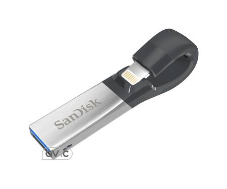 SanDisk 128 GB iXpand USB 3.0/Lightning