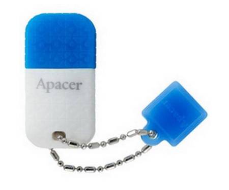 Флешка Apacer 32GB AH154 white/blue USB 3.0 (AP32GAH154U-1)