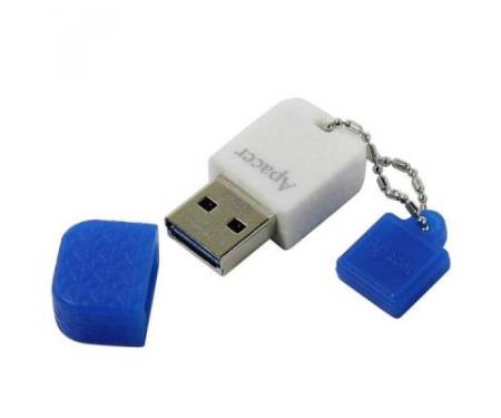 Флешка Apacer 32GB AH154 white/blue USB 3.0 (AP32GAH154U-1)