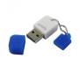 Флешка Apacer 32GB AH154 white/blue USB 3.0 (AP32GAH154U-1)