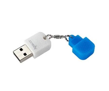 Флешка Apacer 32GB AH154 white/blue USB 3.0 (AP32GAH154U-1)