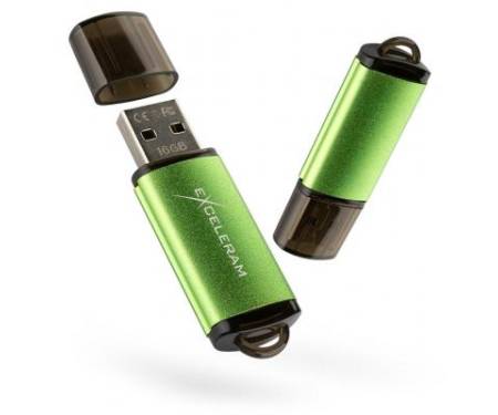 Флешка eXceleram 32GB A5M MLC Series Green USB 3.1 Gen 1 (EXA5MU3GR32)