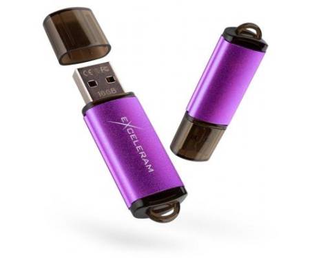 Флешка eXceleram 32GB A5M MLC Series Purple USB 3.1 Gen 1 (EXA5MU3PU32)