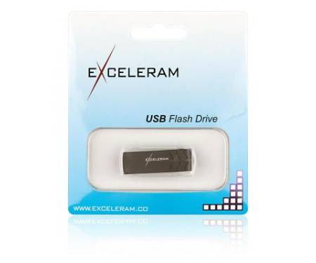 Флешка eXceleram 64GB U4 Series Dark USB 2.0 (EXP2U2U4D64)