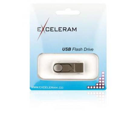 Флешка eXceleram 64GB U5 Series Dark USB 2.0 (EXP2U2U5D64)