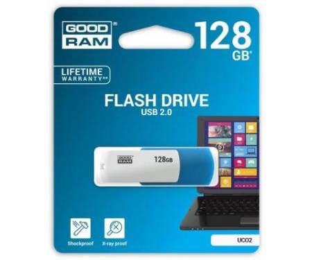 Флешка Goodram 128GB UCO2 Colour Mix USB 2.0 (UCO2-1280MXR11)