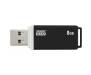 Флешка Goodram 8GB UMO2 Graphite USB 2.0 (UMO2-0080E0R11)