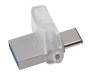 Флешка Kingston 128GB DataTraveler microDuo 3C USB 3.0/Type C (DTDUO3C/128GB)