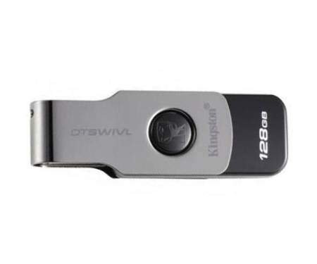 Флешка Kingston 128GB DT SWIVL Metal USB 3.0 (DTSWIVL/128GB)