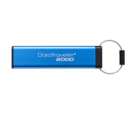 Флешка Kingston 16GB DT 2000 Metal Security USB 3.0 (DT2000/16GB)