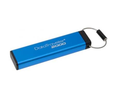 Флешка Kingston 16GB DT 2000 Metal Security USB 3.0 (DT2000/16GB)