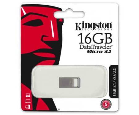 Флешка Kingston 16Gb DT Micro USB 3.1 (DTMC3/16GB)