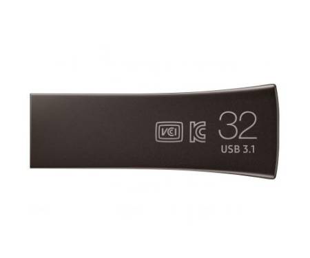 Флешка Samsung 32GB Bar Plus Black USB 3.1 (MUF-32BE4/APC)