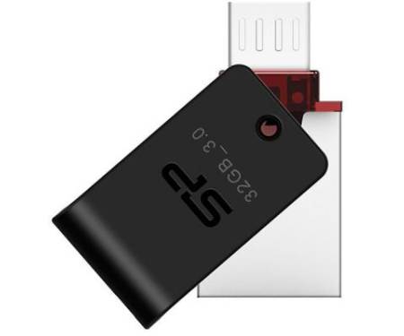 Флешка Silicon Power 32GB Mobile X21 USB 2.0 (SP032GBUF2X21V1K)