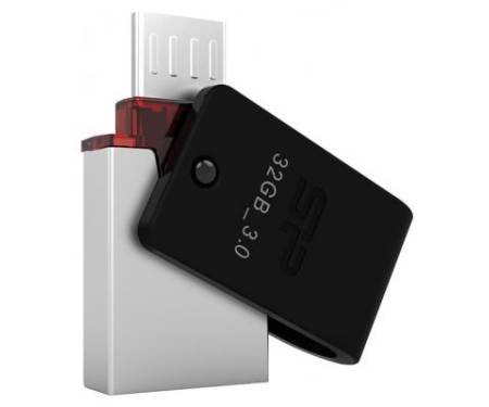 Флешка Silicon Power 32GB Mobile X21 USB 2.0 (SP032GBUF2X21V1K)