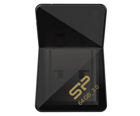 Флешка Silicon Power 64Gb Jewel J08 Black USB 3.0 (SP064GBUF3J08V1K)
