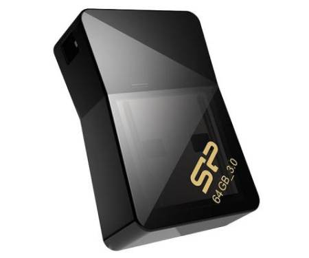 Флешка Silicon Power 64Gb Jewel J08 Black USB 3.0 (SP064GBUF3J08V1K)