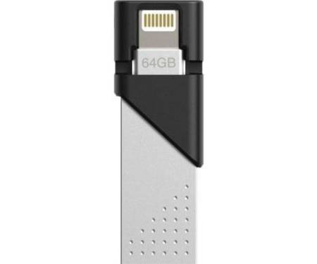 Флешка Silicon Power 64GB xDRIVE Z50 USB3.1/Lightning (SP064GBLU3Z50V1S)