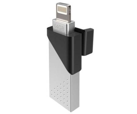 Флешка Silicon Power 64GB xDRIVE Z50 USB3.1/Lightning (SP064GBLU3Z50V1S)