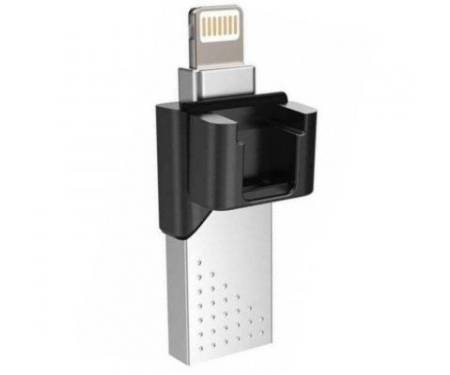 Флешка Silicon Power 64GB xDRIVE Z50 USB3.1/Lightning (SP064GBLU3Z50V1S)